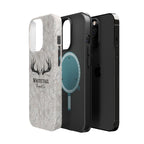 WinterTree Camouflage Whitetail Antlers Phone Case — Magnetic Impact-Resistant