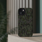Camouflage Whitetail Antlers Phone Case — Magnetic Impact-Resistant