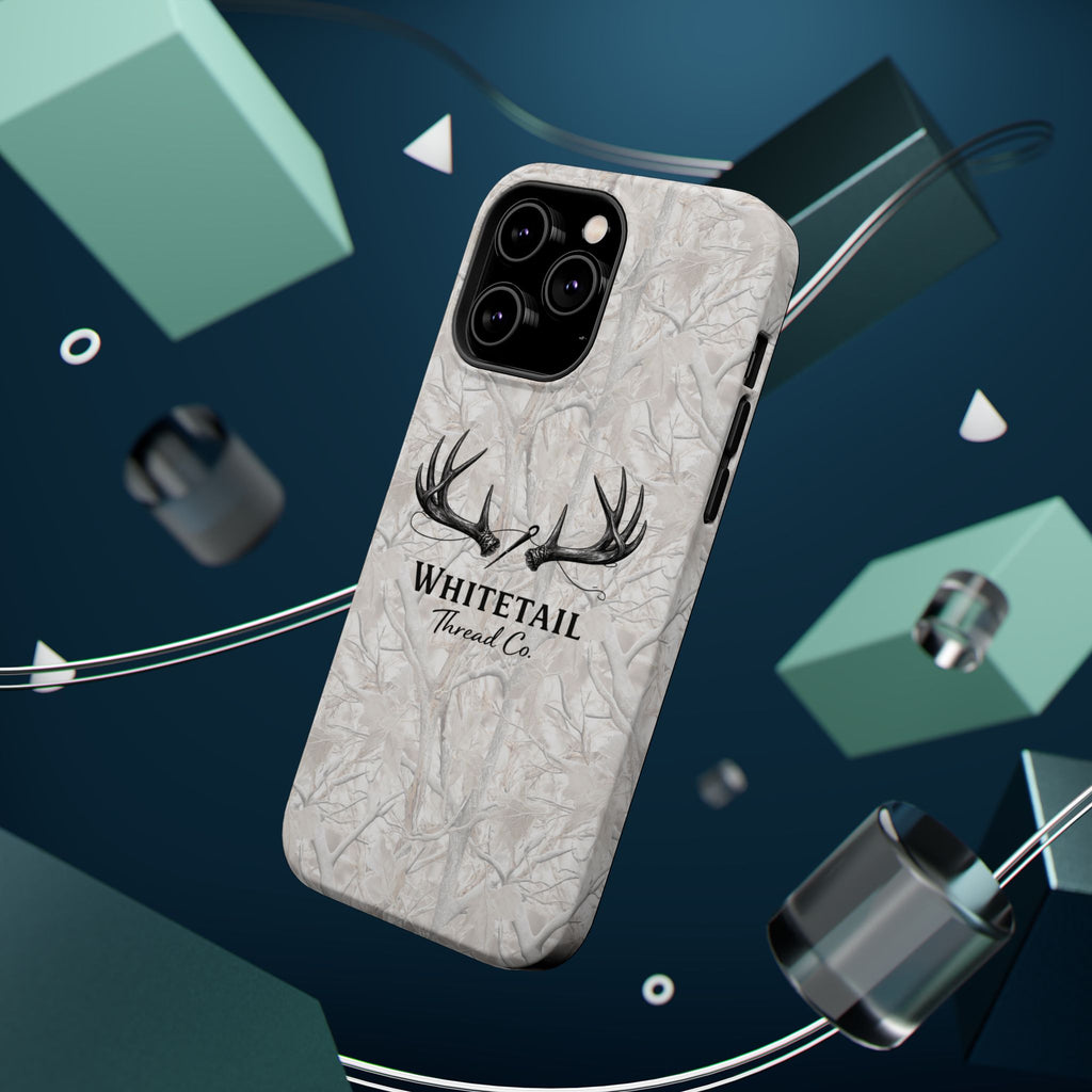 WinterTree Camouflage Whitetail Antlers Phone Case — Magnetic Impact-Resistant
