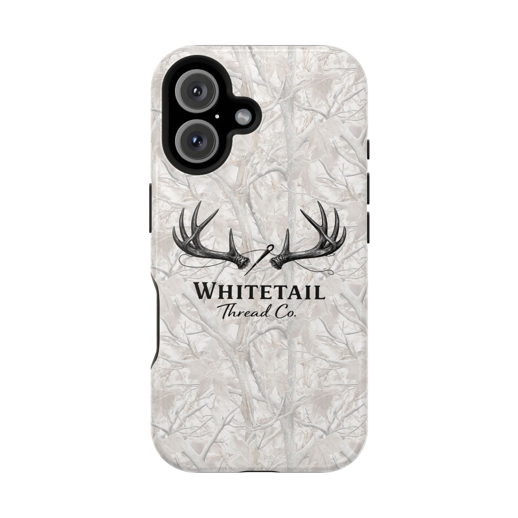 WinterTree Camouflage Whitetail Antlers Phone Case — Magnetic Impact-Resistant