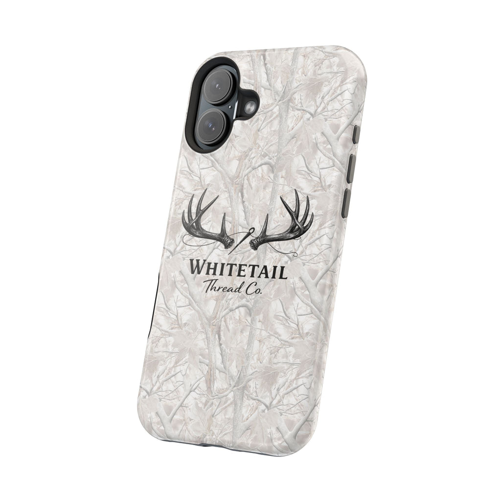 WinterTree Camouflage Whitetail Antlers Phone Case — Magnetic Impact-Resistant
