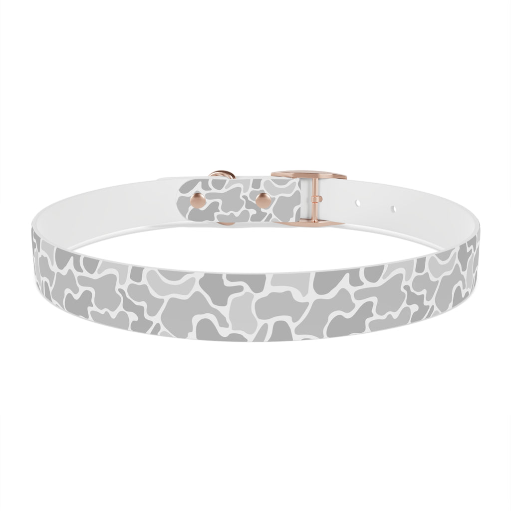 Gray Duck Camo Dog Collar