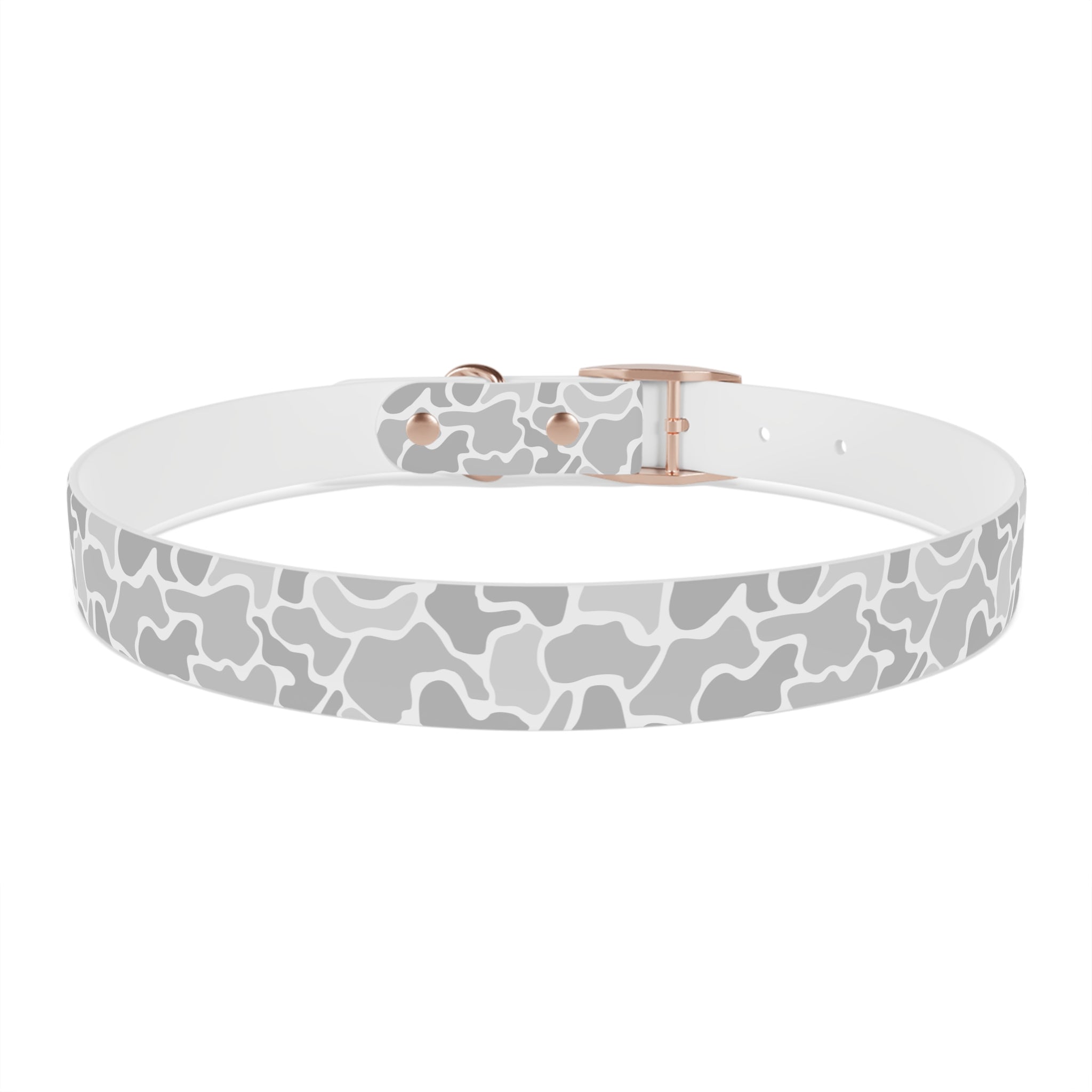 Gray Duck Camo Dog Collar