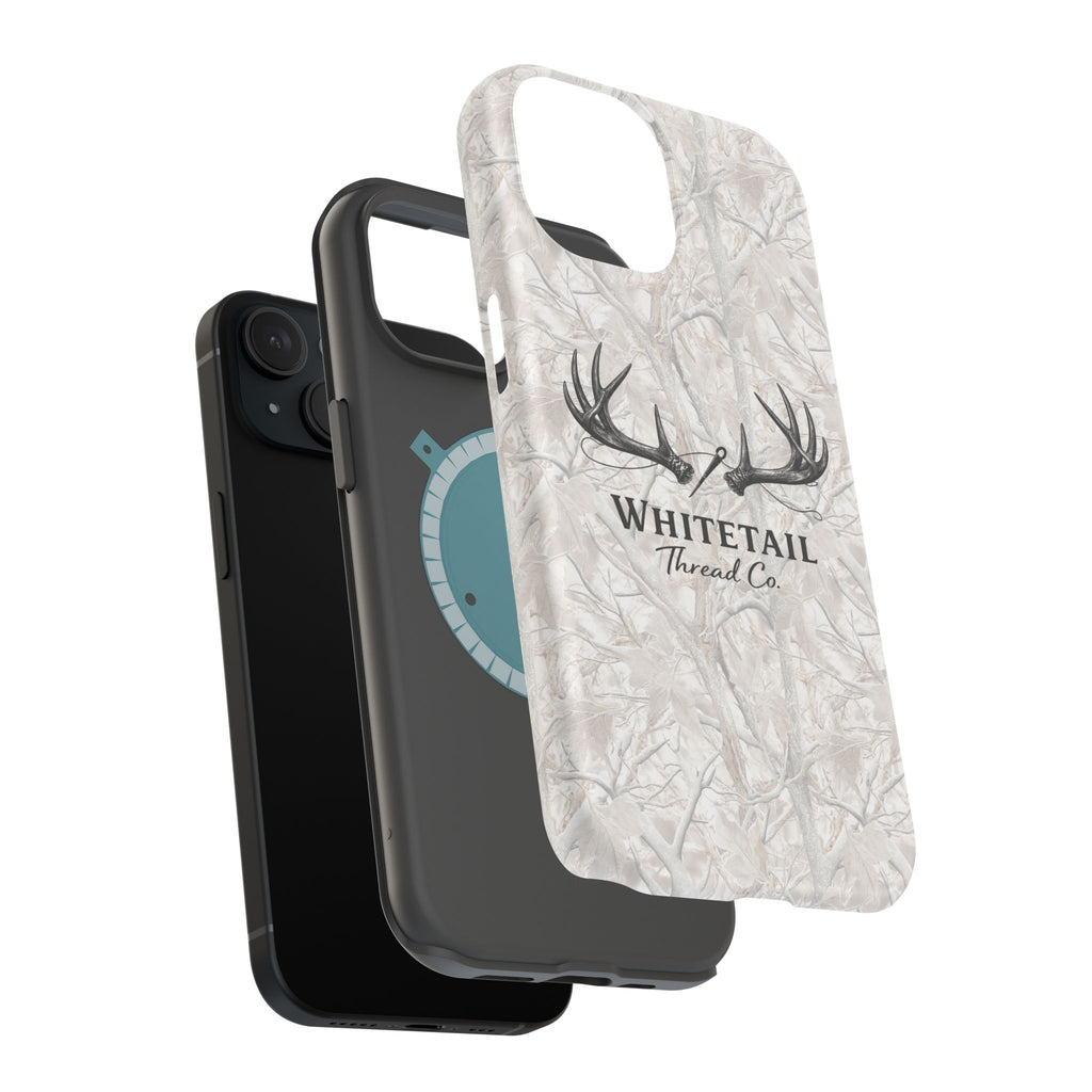 WinterTree Camouflage Whitetail Antlers Phone Case — Magnetic Impact-Resistant