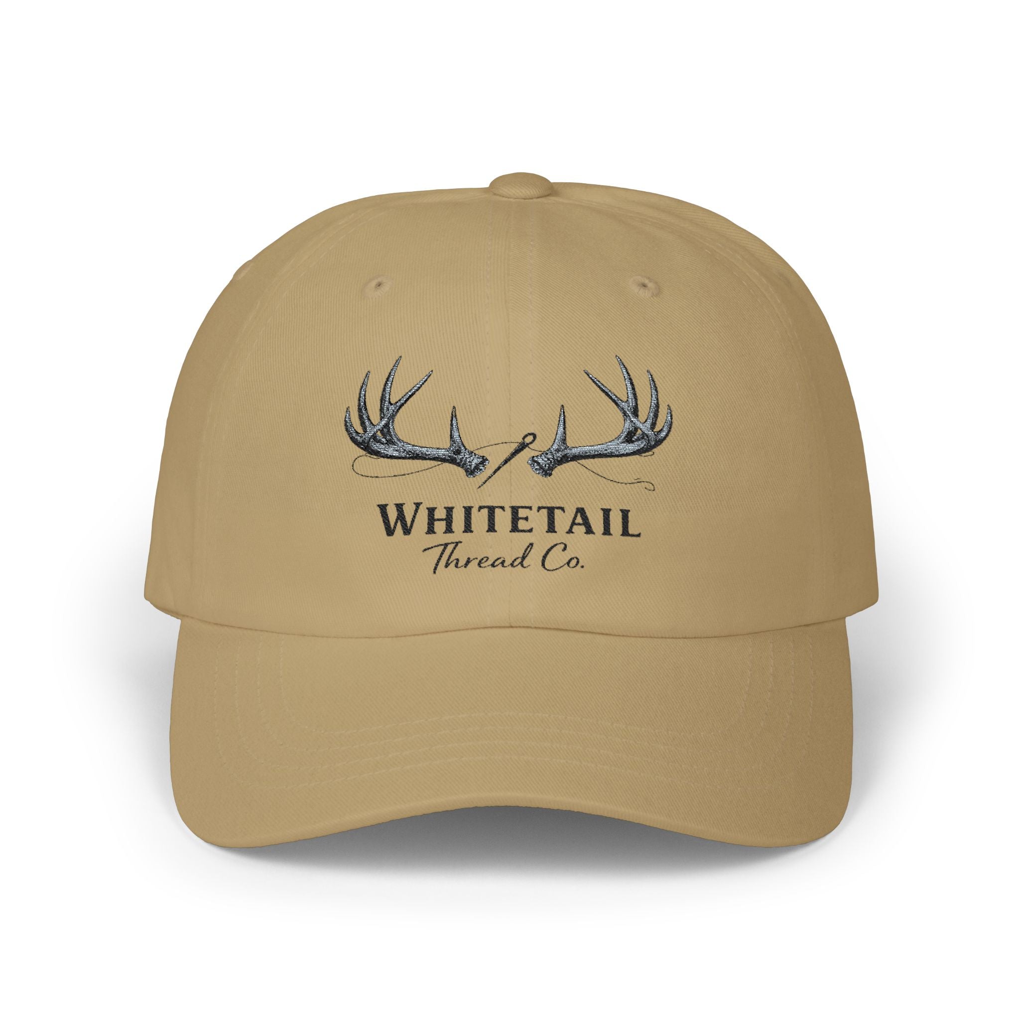 Whitetail Antler Dad Cap — Classic Hunting Baseball Hat