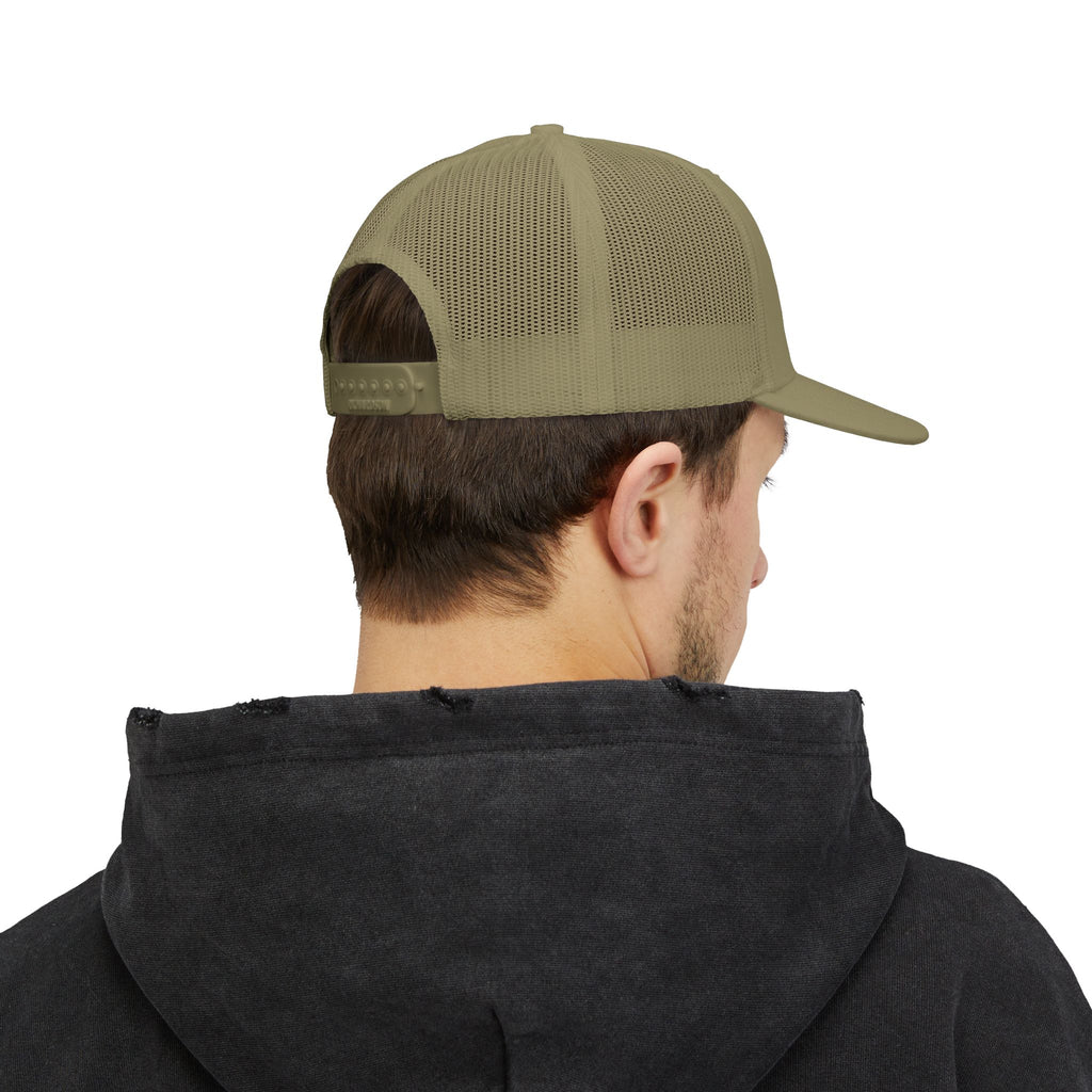 Richardson 112 Hat — Embroidered Whitetail Antlers Snapback