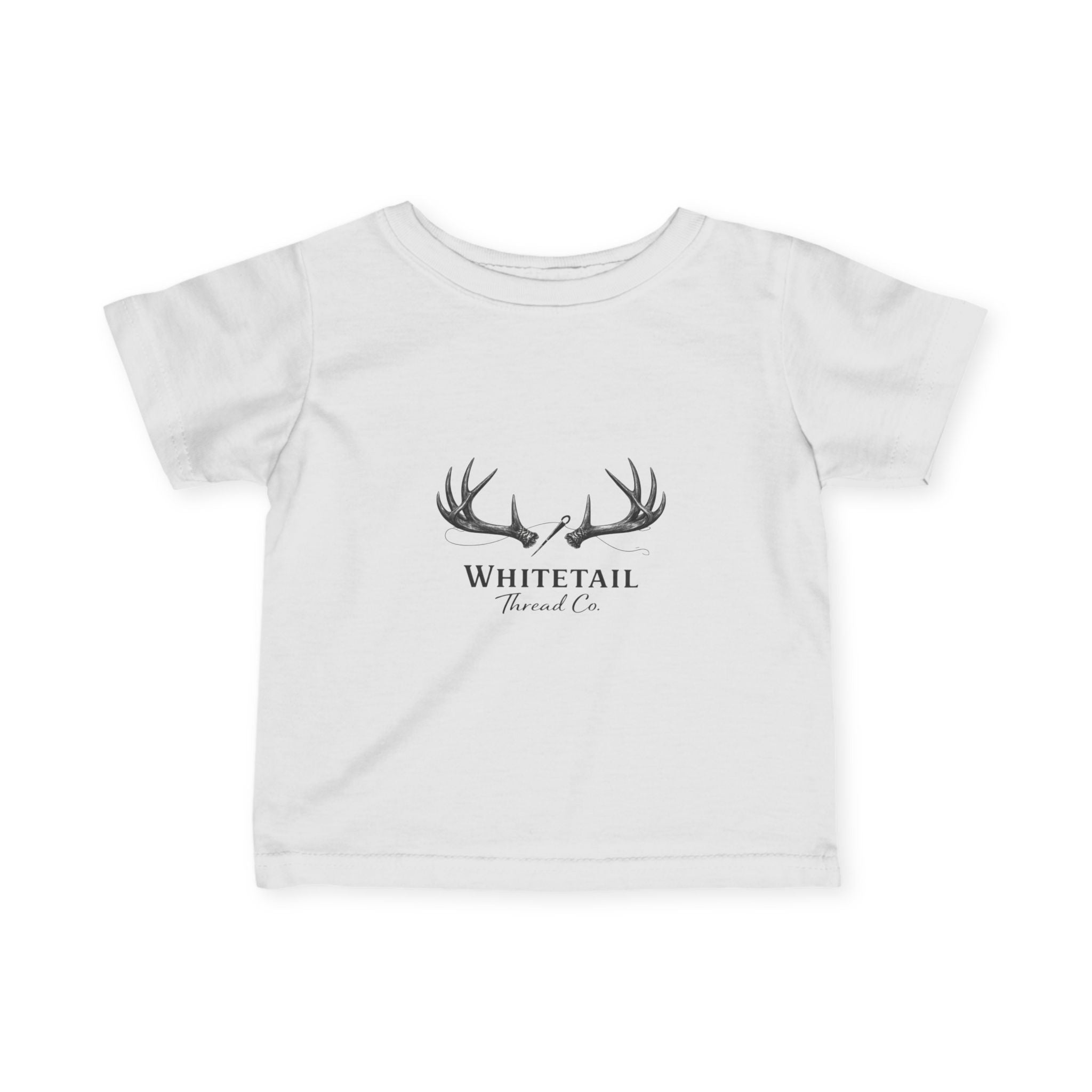 Infant Tee — Whitetail Brand Co. Antler Logo Baby Shirt