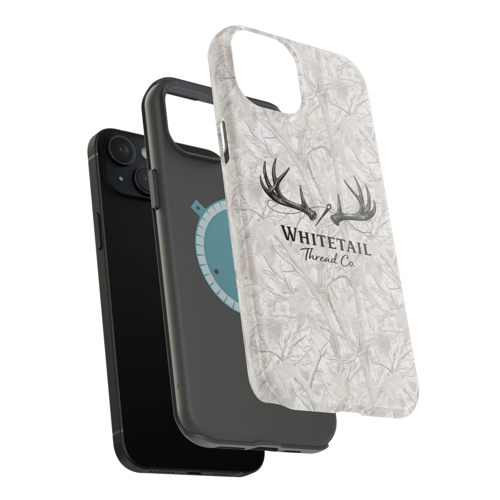 WinterTree Camouflage Whitetail Antlers Phone Case — Magnetic Impact-Resistant