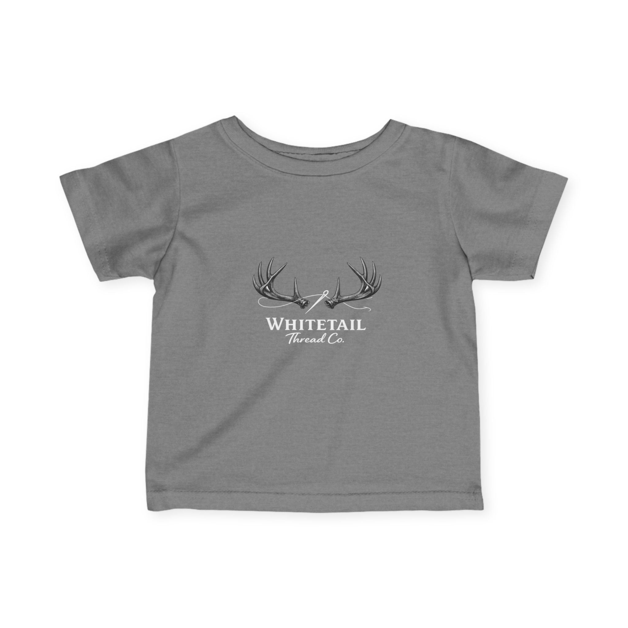 Infant Tee — Whitetail Brand Co. Antler Logo Baby Shirt