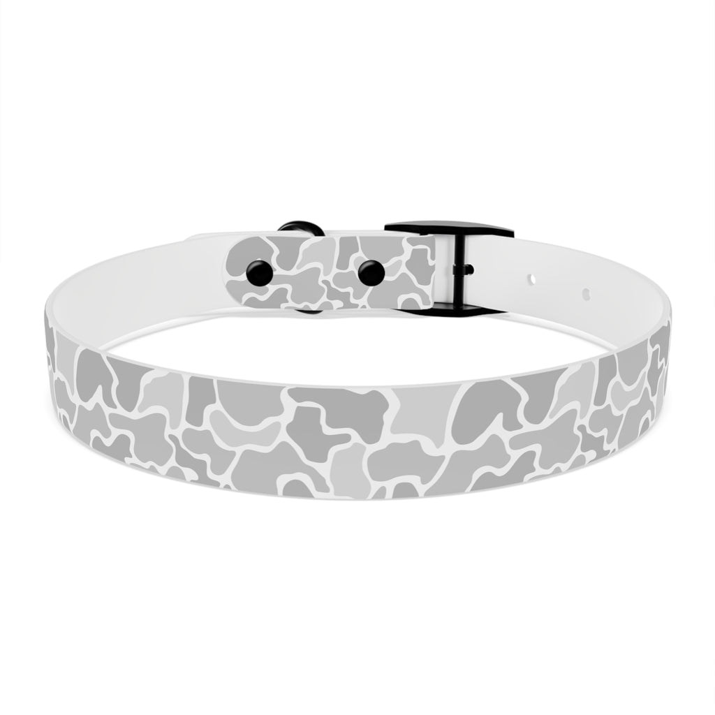 Gray Duck Camo Dog Collar