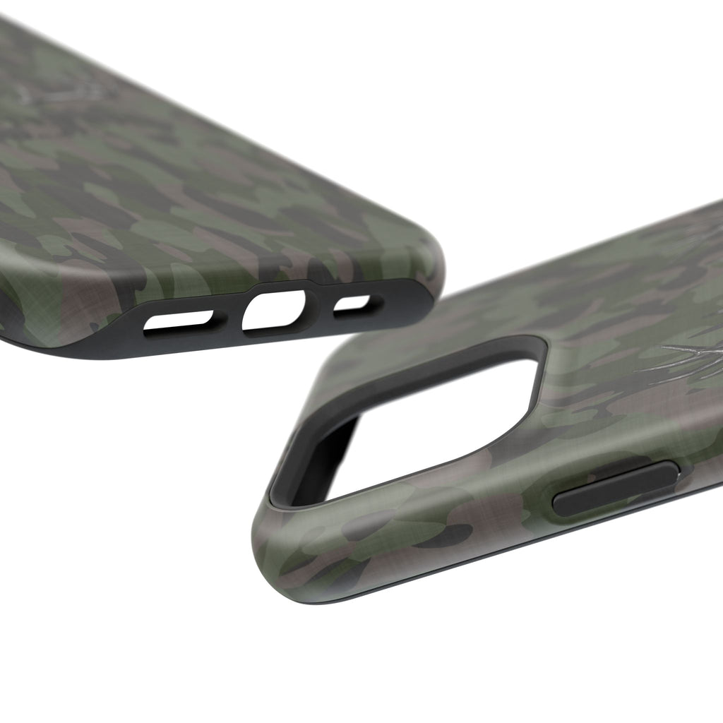 Camouflage Whitetail Antlers Phone Case — Magnetic Impact-Resistant