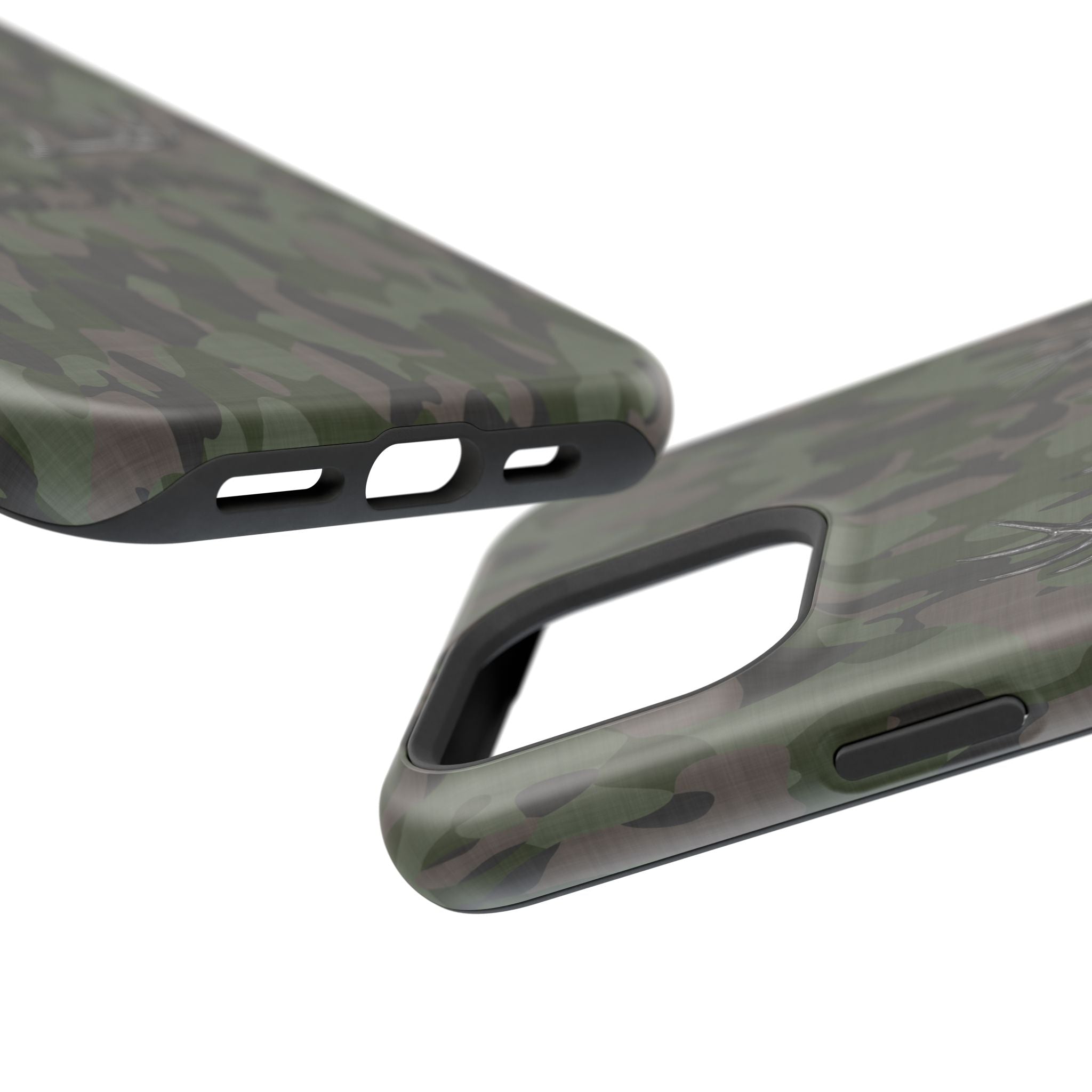 Camouflage Whitetail Antlers Phone Case — Magnetic Impact-Resistant