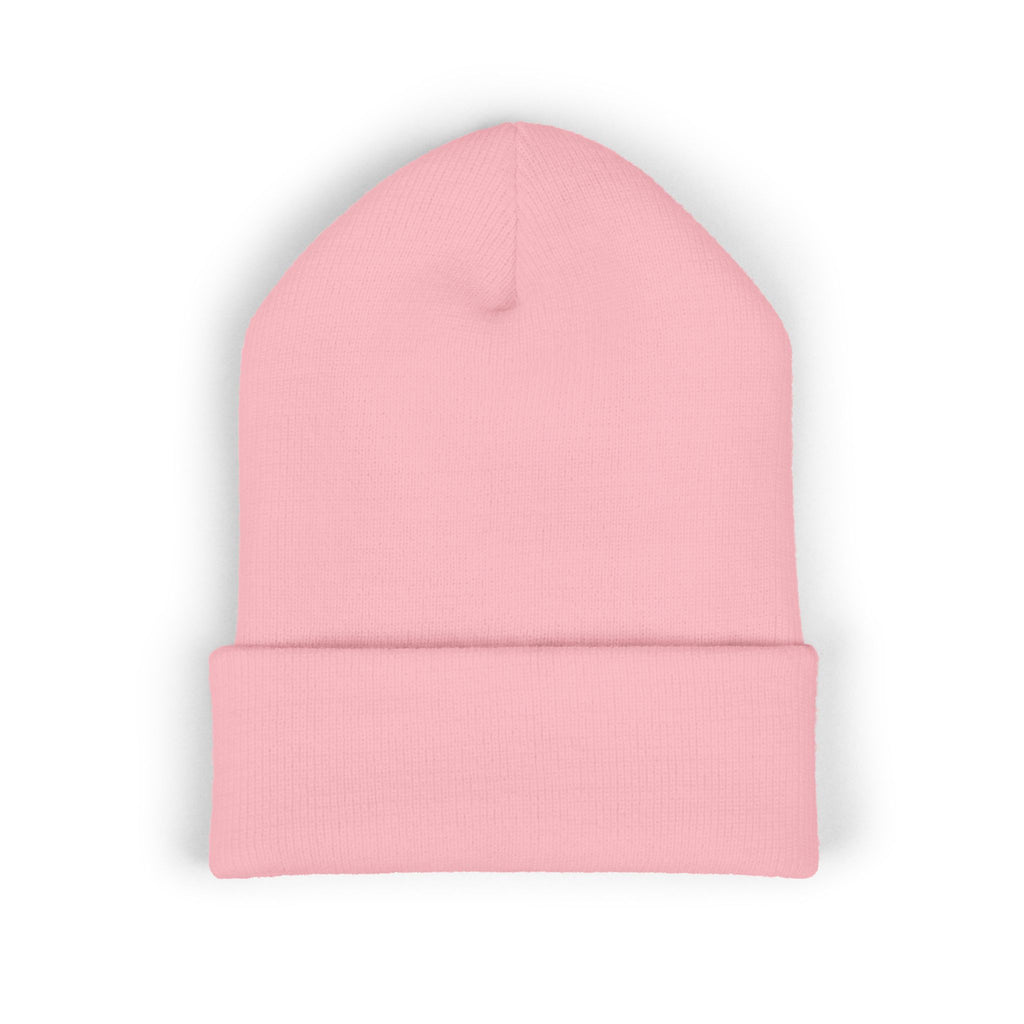Embroidered 'Whitetail' Antler Knit Beanie — Cozy Hunting & Outdoor Winter Hat