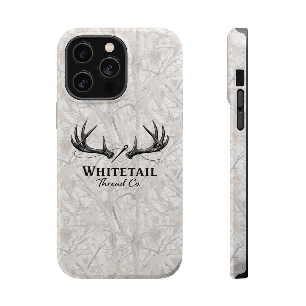 WinterTree Camouflage Whitetail Antlers Phone Case — Magnetic Impact-Resistant