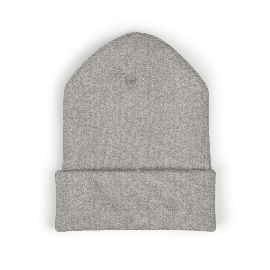 Embroidered 'Whitetail' Antler Knit Beanie — Cozy Hunting & Outdoor Winter Hat