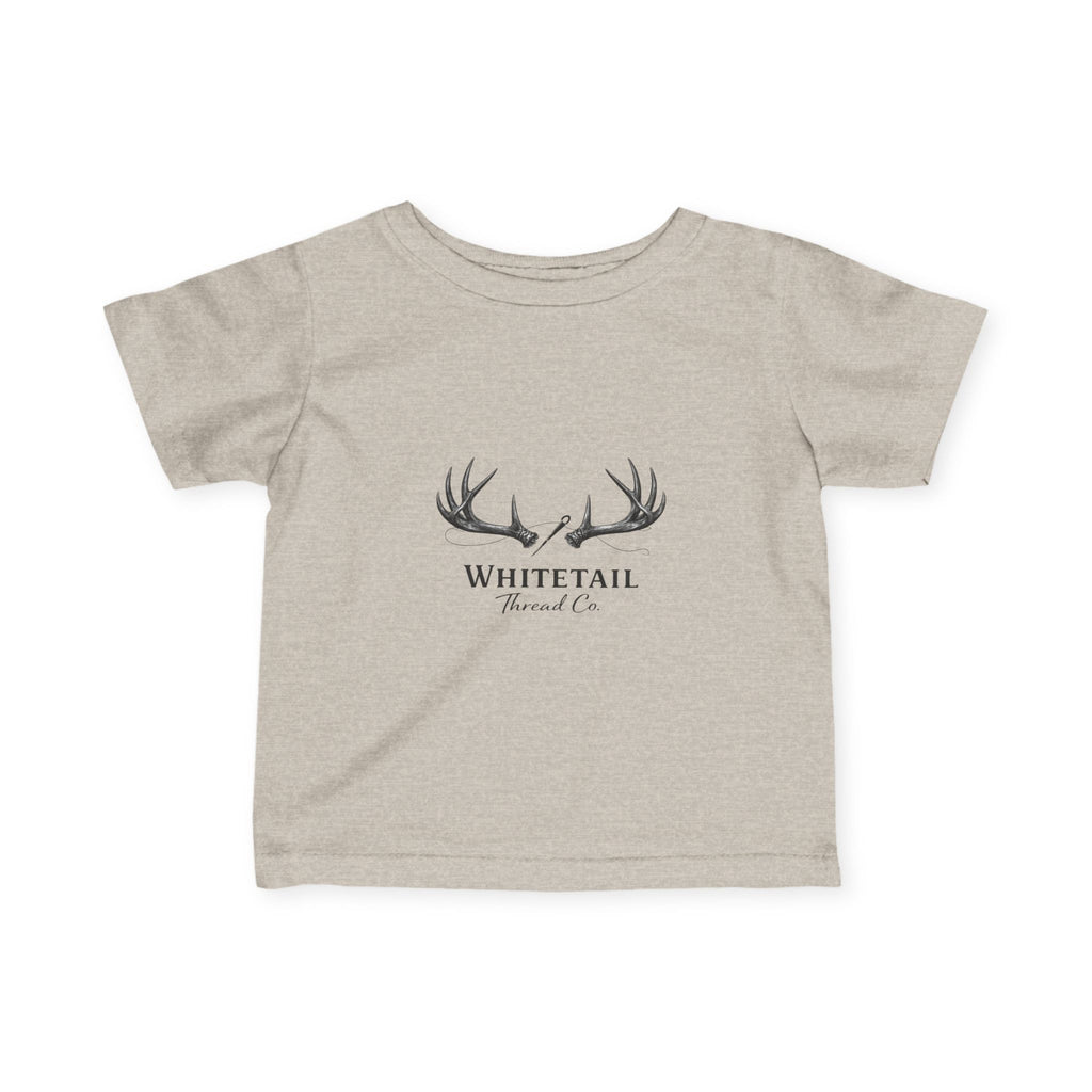 Infant Tee — Whitetail Brand Co. Antler Logo Baby Shirt