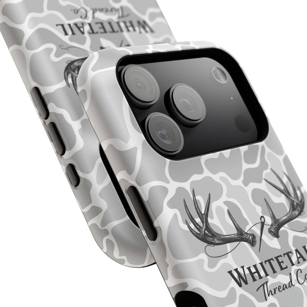 Duck Camo Whitetail Thread Co. Antler Phone Case — Impact-Resistant iphone case