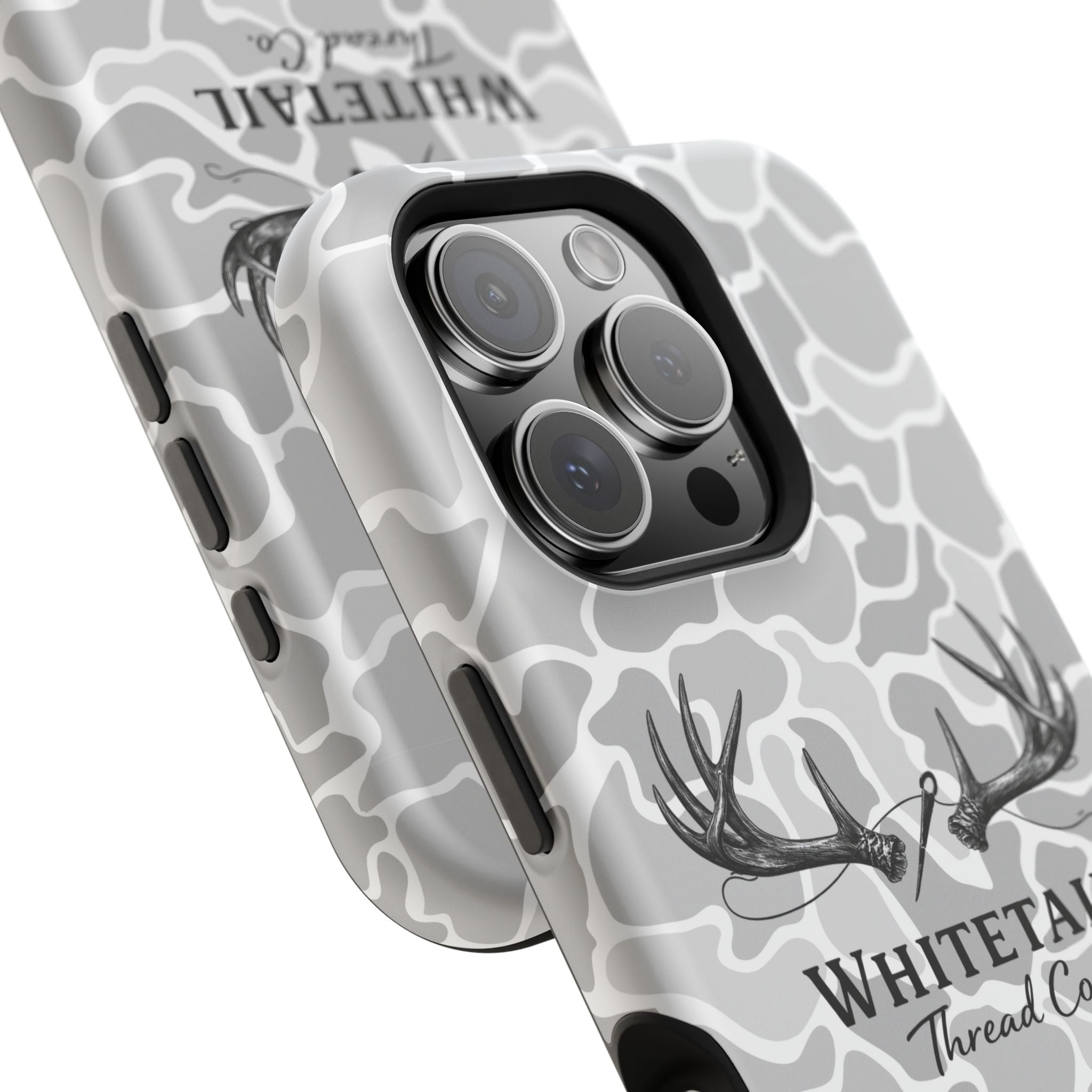 Duck Camo Whitetail Thread Co. Antler Phone Case — Impact-Resistant iphone case