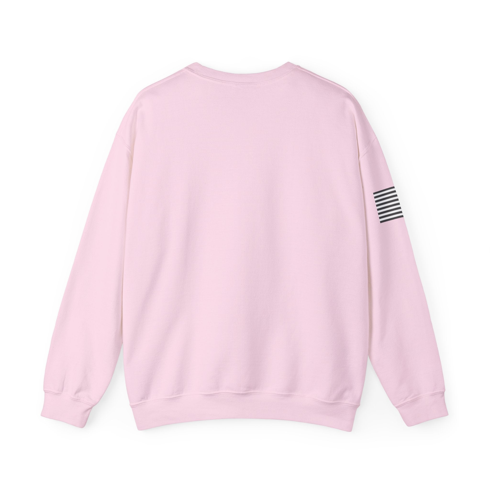 Whitetail Thread Co. Antler Crewneck Sweatshirt — American Flag Sleeve