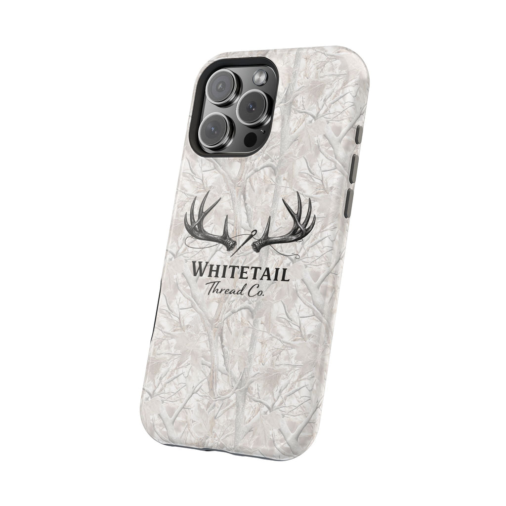WinterTree Camouflage Whitetail Antlers Phone Case — Magnetic Impact-Resistant