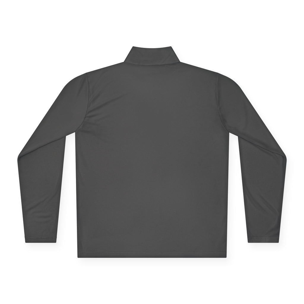 Quarter-Zip Pullover — Minimal Antler Logo Pullover