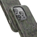 Camouflage Whitetail Antlers Phone Case — Magnetic Impact-Resistant