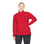 Quarter-Zip Pullover — Minimal Antler Logo Pullover