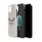 WinterTree Camouflage Whitetail Antlers Phone Case — Magnetic Impact-Resistant