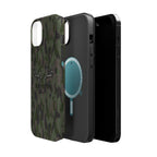 Camouflage Whitetail Antlers Phone Case — Magnetic Impact-Resistant