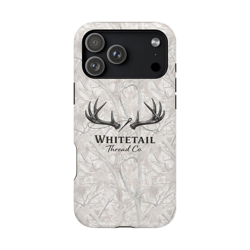 WinterTree Camouflage Whitetail Antlers Phone Case — Magnetic Impact-Resistant
