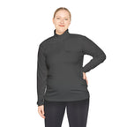 Quarter-Zip Pullover — Minimal Antler Logo Pullover
