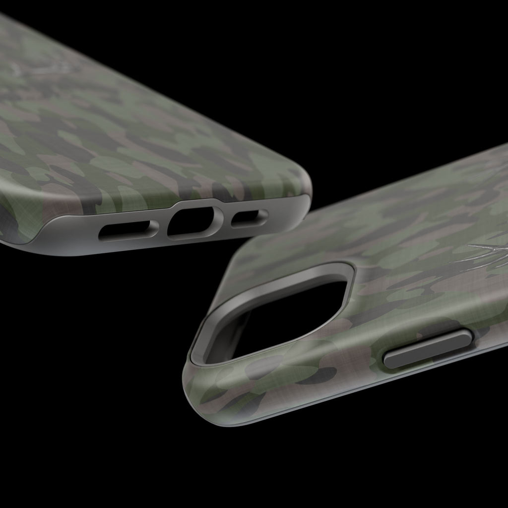 Camouflage Whitetail Antlers Phone Case — Magnetic Impact-Resistant