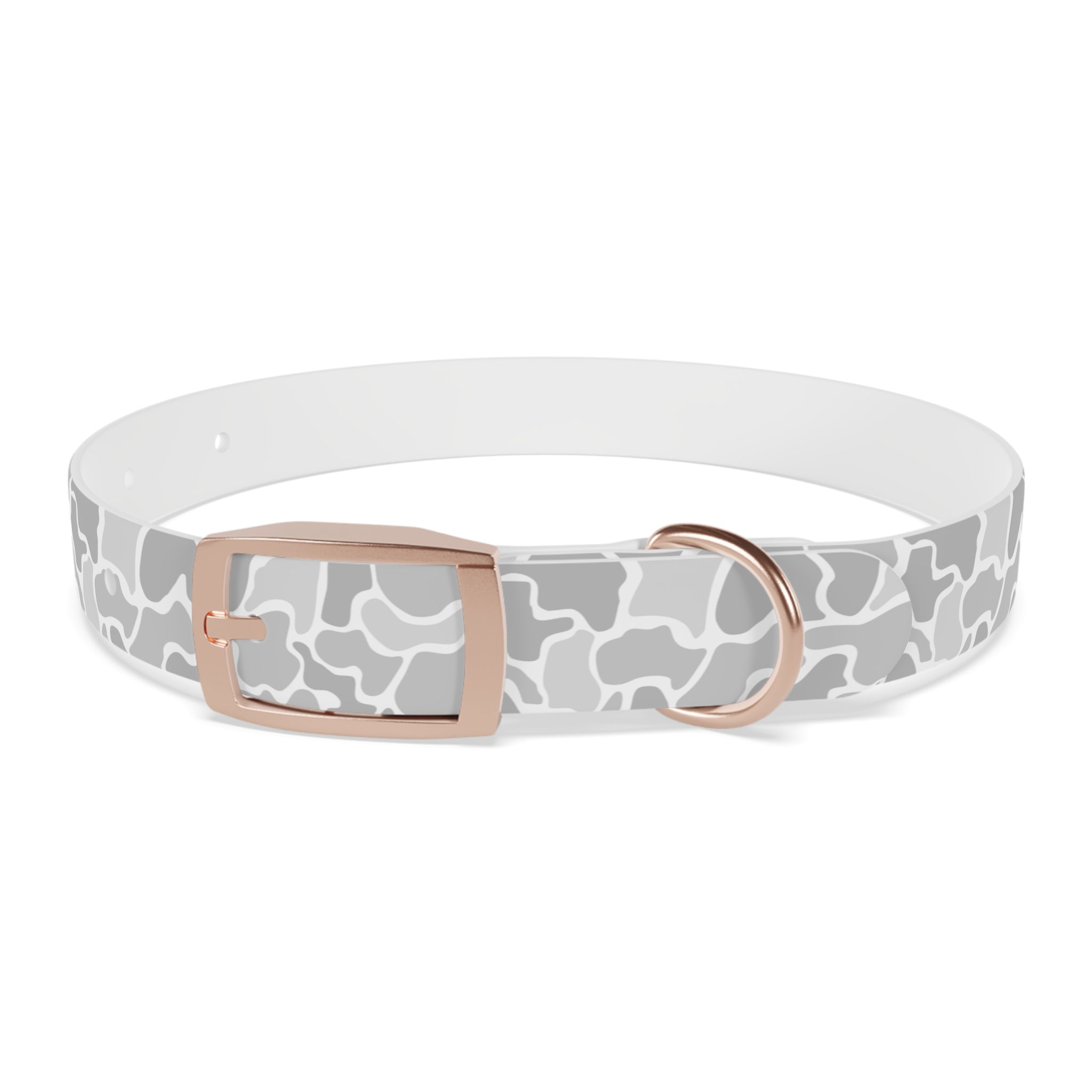 Gray Duck Camo Dog Collar