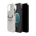 WinterTree Camouflage Whitetail Antlers Phone Case — Magnetic Impact-Resistant