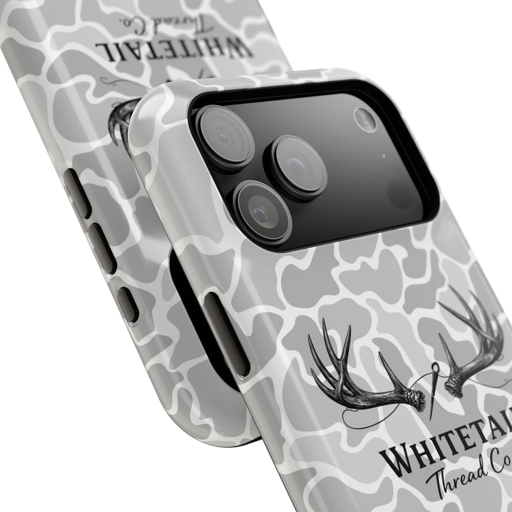 Duck Camo Whitetail Thread Co. Antler Phone Case — Impact-Resistant iphone case