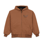 Embroidered Work Jacket — Durable Hooded Duck Cloth