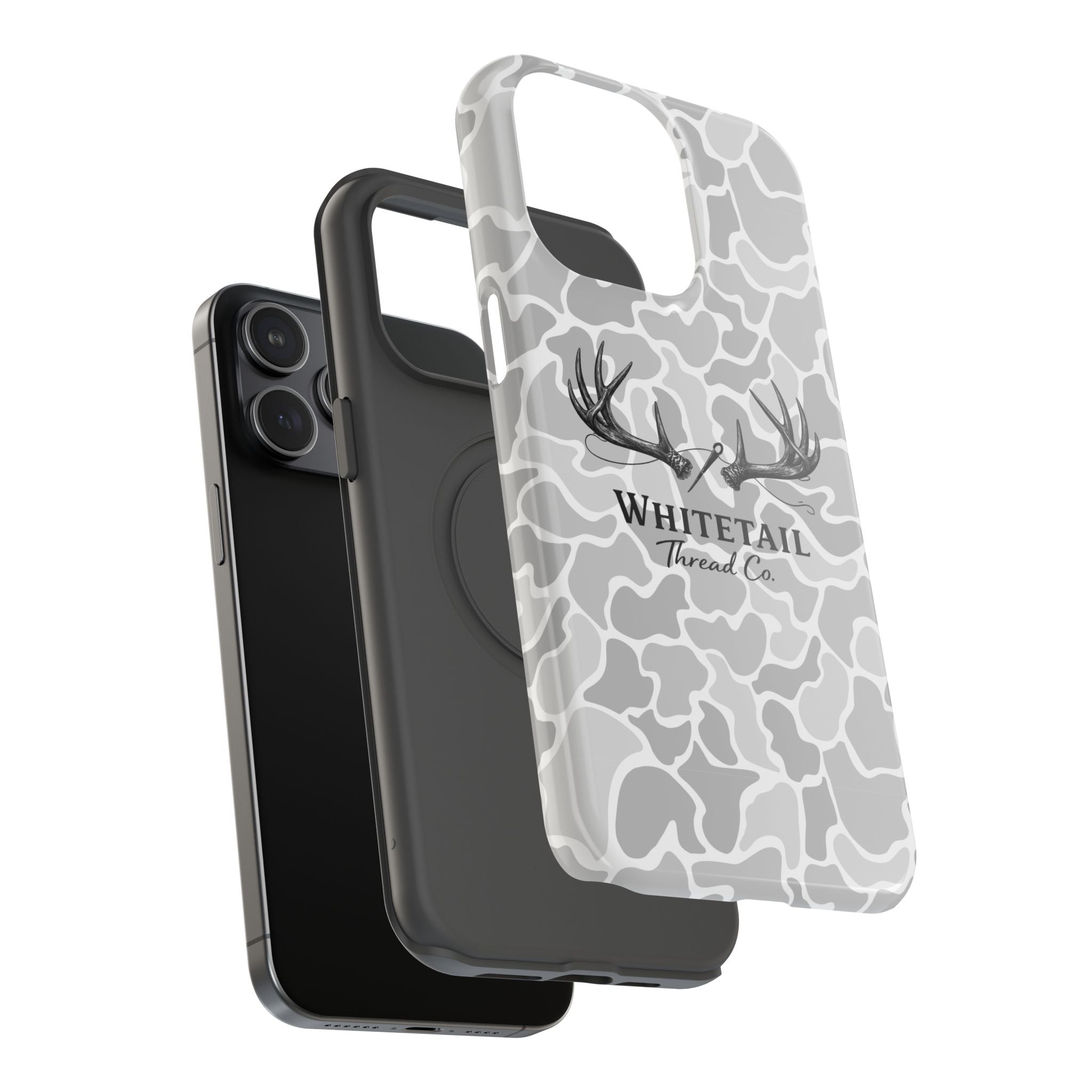 Duck Camo Whitetail Thread Co. Antler Phone Case — Impact-Resistant iphone case