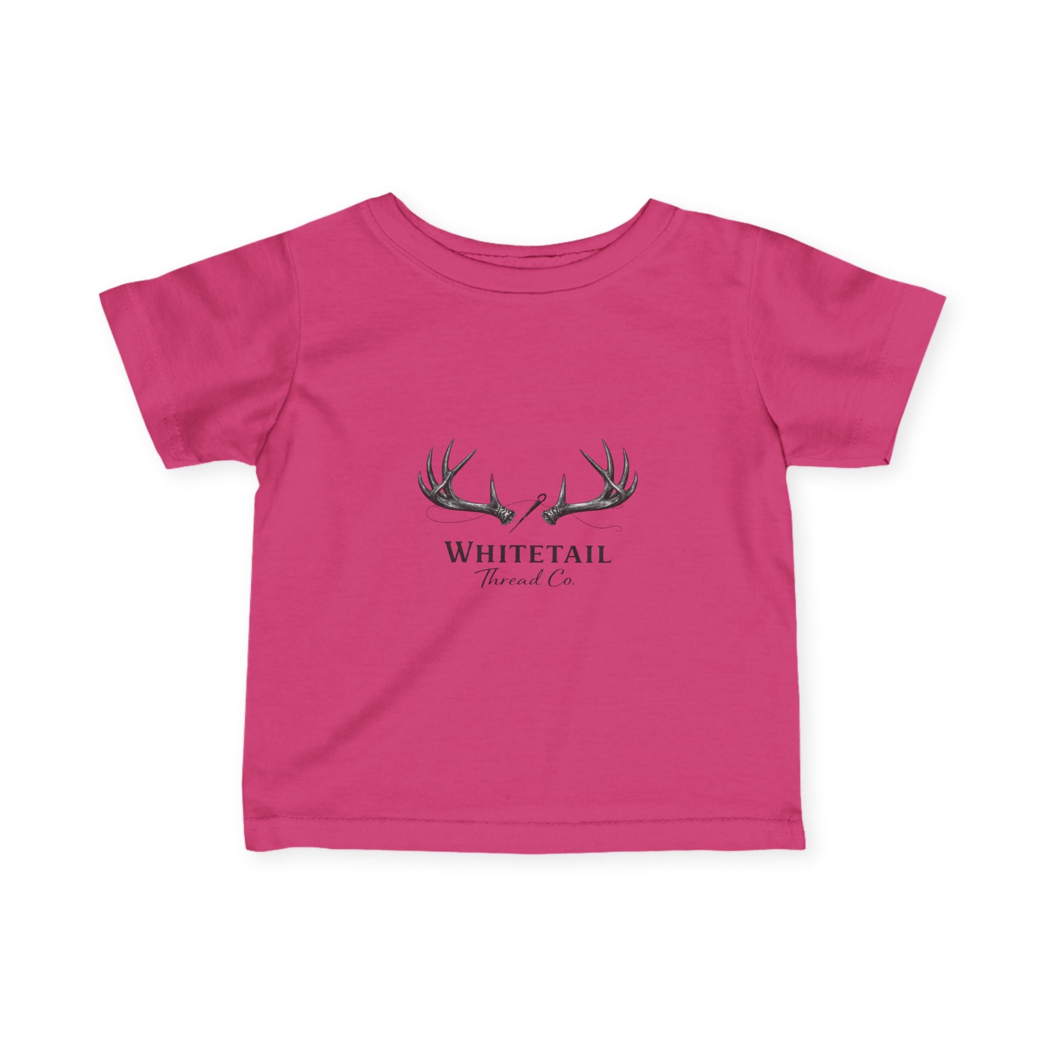 Infant Tee — Whitetail Brand Co. Antler Logo Baby Shirt