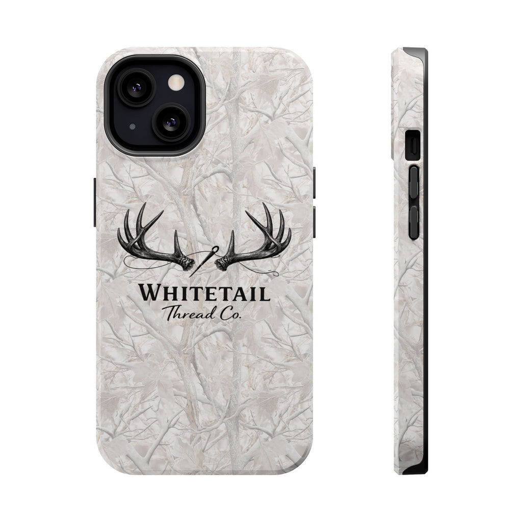 WinterTree Camouflage Whitetail Antlers Phone Case — Magnetic Impact-Resistant