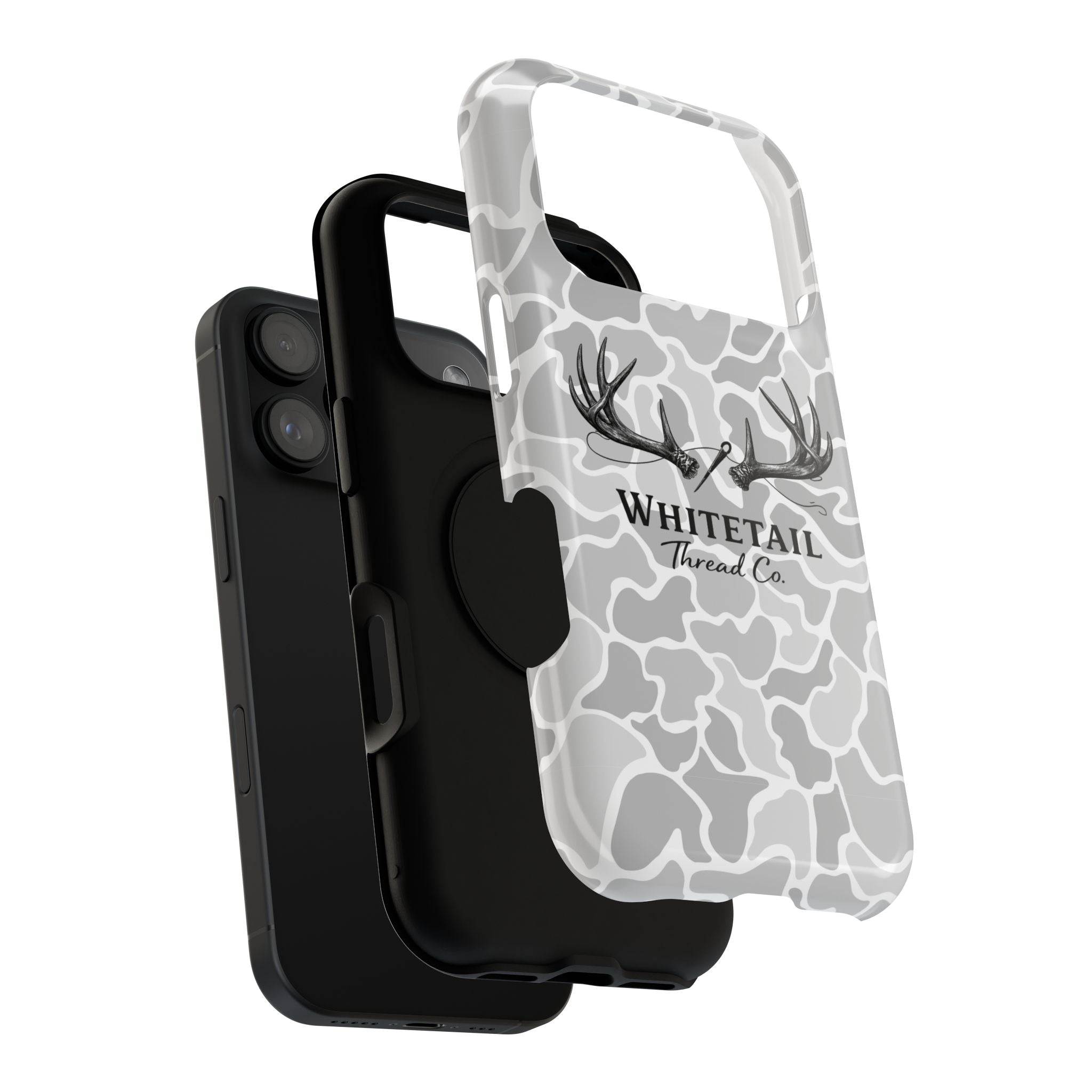 Duck Camo Whitetail Thread Co. Antler Phone Case — Impact-Resistant iphone case