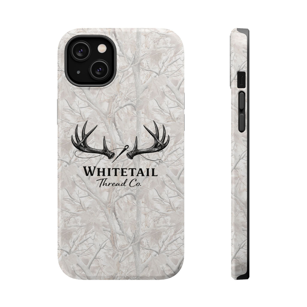 WinterTree Camouflage Whitetail Antlers Phone Case — Magnetic Impact-Resistant
